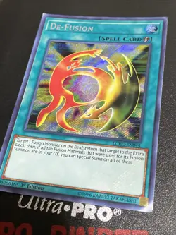 Yugioh Card TCG De-Fusion Secret Rare LCKC EN044 Near Mint NM 1st Edition MP - Image 2