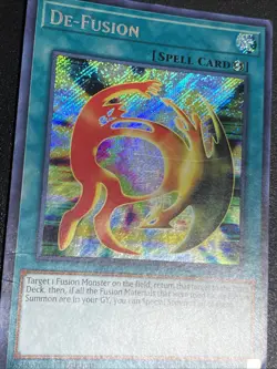 Yugioh Card TCG De-Fusion Secret Rare LCKC EN044 Near Mint NM 1st Edition MP - Image 3