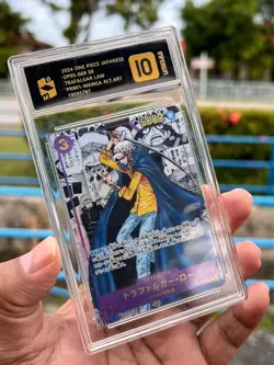 GM 10 Trafalgar Law OP05-069 Comic Parallel Manga Art One Piece Card Japanese - Image 2