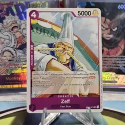 Zeff OP12-072 UC Legacy of the Master One Piece Card Game NM/M - Image 1