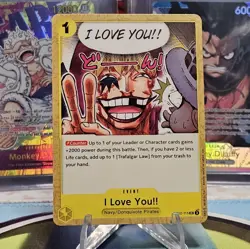 I Love You!! OP12-115 UC Legacy of the Master One Piece Card Game NM/M - Image 1