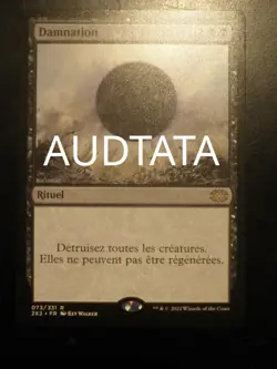mtg magic damnation FRENCH vf fr double masters 2022 - Image 1