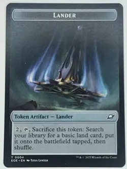 MTG Edge Of Eternities Lander [Token] #4 - Image 1