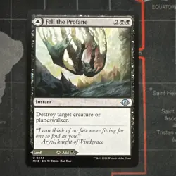 Fell the Profane #244 (NM) Modern Horizons 3 MH3 Magic the Gathering MTG - Image 1