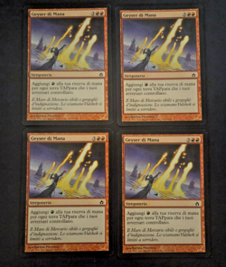 MAGIC MTG Playset GEYSER DI MANA 4x Quinta Alba ITA - Image 1