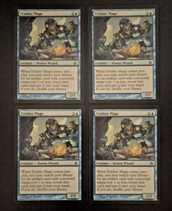 MAGIC MTG Playset TRINKET MAGE 4x Fifth Dawn UK - Image 1