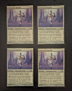 MAGIC MTG Playset FURTOVESTE NEUROK 4x Quinta Alba ITA - Image 1