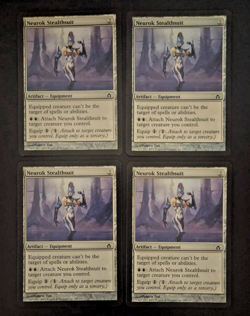 MAGIC MTG Playset NEUROK STEALTHSUIT 4x Fifth Dawn ITA - Image 1