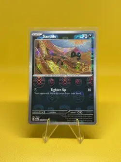 Pokemon TCG Sandile (Master Ball Pattern) - 057/086 - Black Bolt - Image 1