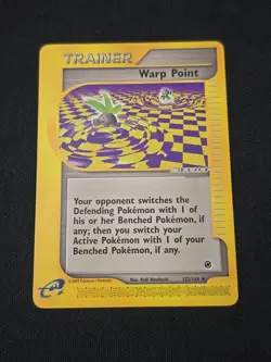 Warp Point 152/165 Expedition Base Set Regular WOTC Vintage 2003 Pokemon TCG LP - Image 1