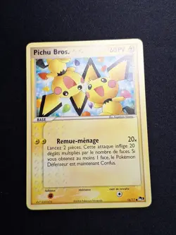 EXC NM Pichu Bros. 16/17 POP3 Carte Pokemon FR - Image 1