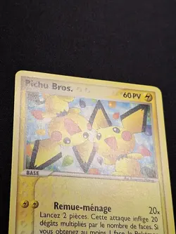EXC NM Pichu Bros. 16/17 POP3 Carte Pokemon FR - Image 2