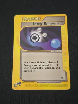 Energy Removal 2 140/165 Expedition Base Set Regular WOTC 2003 Pokemon TCG MP - Image 1