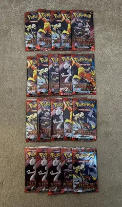 Pokemon Destined Rivals Single Booster Packs x 20 |🔥Brand New & Sealed🔥 - Image 1