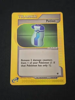 Potion 156/165 Expedition Base Set Regular WOTC Vintage 2003 Pokemon TCG MP - Image 1