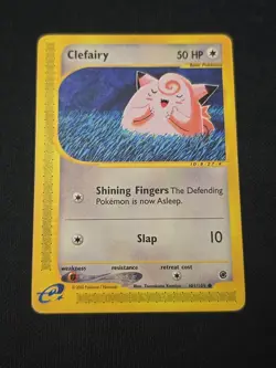 Clefairy 101/165 Expedition Base Set Regular WOTC Vintage 2003 Pokemon TCG MP - Image 1