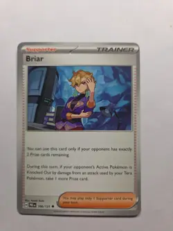 Pokemon Prismatic Evolutions - Briar - Non Holo 100/131 Pokemong Tcg Nm - Image 1