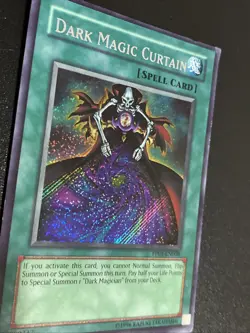 Dark Magic Curtain PP01-EN008 Secret Rare Holo Yugioh Card TCG MP Premium Pack - Image 2