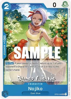 One Piece Card Game ! Nojiko OP03-048 (UC) - Image 1