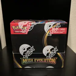 Pokemon TCG: Mega Evolution Enhanced Booster Display Box (36 Packs & Promo Card) - Image 1