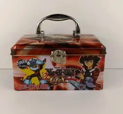 Yu-Gi-Oh! GX 1st Edition EMPTY TIN Card Storage (Used) 2008 Shonen Jump - Image 1