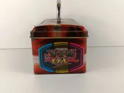 Yu-Gi-Oh! GX 1st Edition EMPTY TIN Card Storage (Used) 2008 Shonen Jump - Image 5