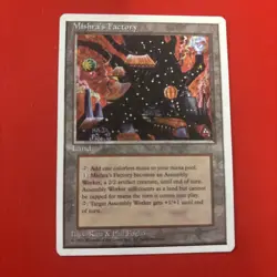 Mishra's Factory MTG Core Set 4th Edition Regular MP See Photos - Image 1