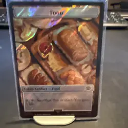 Smaug/Food (22, 23 , &) Double-Sided Token (Surge Foil) Lord of the Rings NM - Image 5