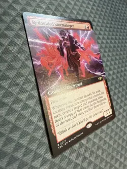 MTG Redoubled Stormsinger #0077 Ext. Art R Commander: Tarkir: Dragonstorm (TDC) - Image 2