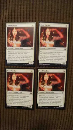 Magic: the Gathering / MtG Soul Warden x4 Modern Masters 2017 - Image 1