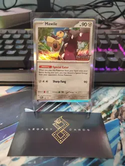 Mawile 039 - S&V: Obsidian Flames Pre-Release Holo Promo - Pokemon TCG (NM) - Image 1