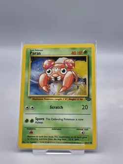 Pokemon TCG Base Set Jungle Paras Jungle 59/64 Regular Unlimited Common - Image 1