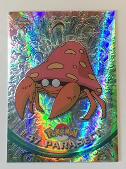 2000 Topps Chrome SPECTRA Pokemon Series 1 #47 Parasect FREE COMBINED SHIPPING - Image 1