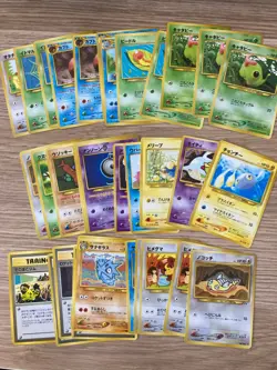 Pokemon Japanese 34x Near Complete Set Neo Discovery Revelation Bulk Lot Pl Mint - Image 1