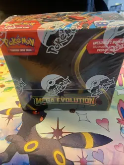 Pokemon Center Mega Evolutions ENHANCED Booster Box! Factory Sealed - Image 1