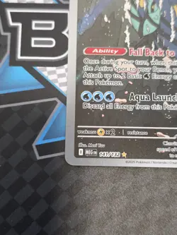 Clawitzer - 141/132 - Pokemon TCG - Mega Evolution - Illustration Rare - NM/M - Image 5