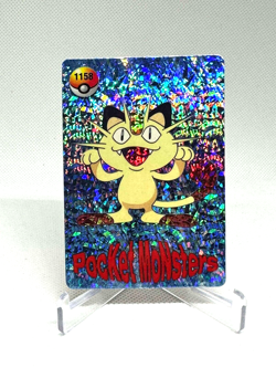 Pokemon Japanese PocketMonsters Vending Vintage Prism Meowth Bulbasaur 1158/1149 - Image 1