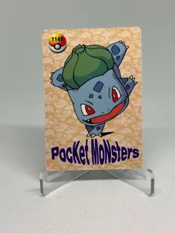 Pokemon Japanese PocketMonsters Vending Vintage Prism Meowth Bulbasaur 1158/1149 - Image 2