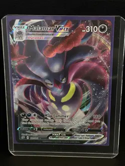 Malamar VMAX - 122/192 - Ultra Rare Sword & Shield - Rebel Clash Pokemon Lightly - Image 1