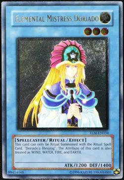 Yu-Gi-Oh! Elemental Mistress Doriado TLM-EN034 Ultimate Rare [NM] American NA OG - Image 1