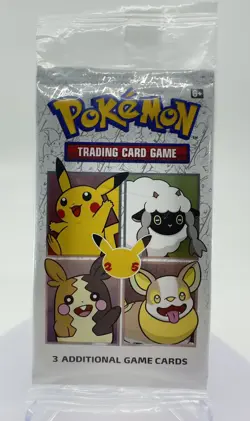 Pokemon Celebrations 3 Card Booster Pack General Mills Cereal Promo Sealed - Image 1