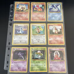 🔥Complete Common Uncommon Base set Pokemon Cards 1999 WOTC 🔥 - Image 1