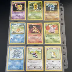 🔥Complete Common Uncommon Base set Pokemon Cards 1999 WOTC 🔥 - Image 2