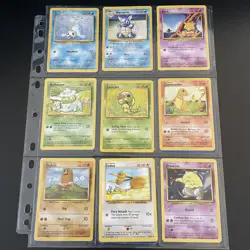 🔥Complete Common Uncommon Base set Pokemon Cards 1999 WOTC 🔥 - Image 3