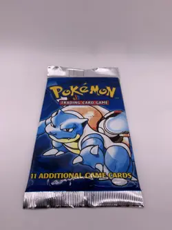 Pokemon Cards Sealed UK 4th Print 1999-2000 Booster Pack Set Blastoise 21.09G - Image 2