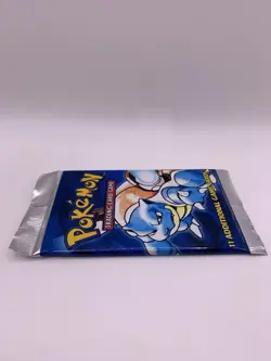 Pokemon Cards Sealed UK 4th Print 1999-2000 Booster Pack Set Blastoise 21.09G - Image 3