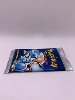 Pokemon Cards Sealed UK 4th Print 1999-2000 Booster Pack Set Blastoise 21.09G - Image 5