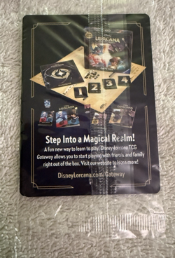 Disney Lorcana Iago Out of Reach D23 Gold Exclusive Trading Card Sealed - Image 2
