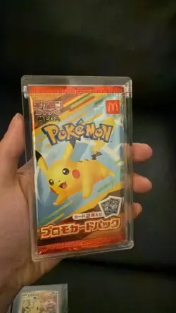 Sealed McDonald's Promo Card Pack 2025 Pikachu 020/M-P Japanese Pokemon - Image 1