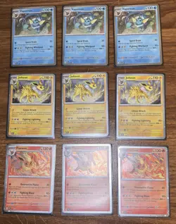 POKEMON TCG Lot Of 9 EEVEELUTIONS Cosmos Holo Promo Cards 167, 168, 169 - Image 1